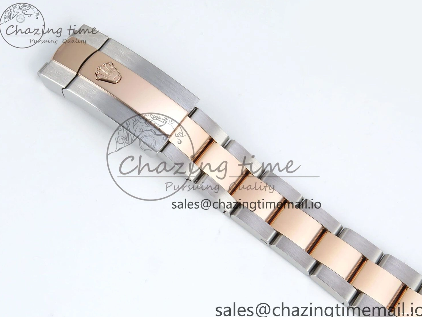 0117 Packable DateJust 31 278271 ARF 1:1 Best Edition 904L Steel RG Roman Dial on SS RG Oyster Bracelet ETA 524